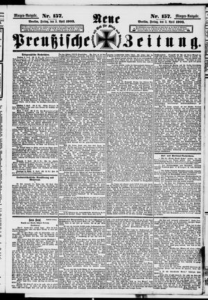 Neue preußische Zeitung vom 03.04.1903