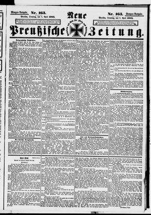 Neue preußische Zeitung vom 07.04.1903