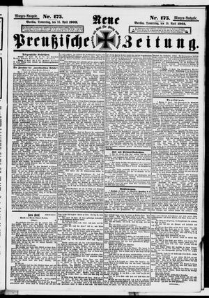Neue preußische Zeitung vom 16.04.1903