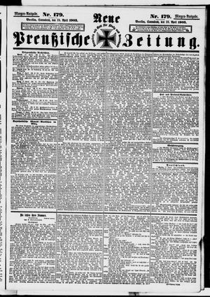 Neue preußische Zeitung vom 18.04.1903