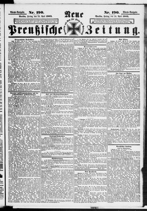 Neue preußische Zeitung vom 24.04.1903