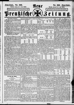 Neue preußische Zeitung vom 08.05.1903