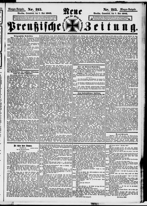 Neue preußische Zeitung vom 09.05.1903