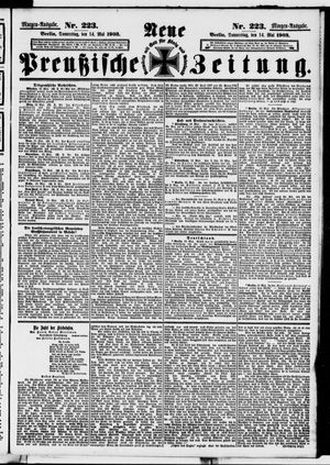 Neue preußische Zeitung vom 14.05.1903