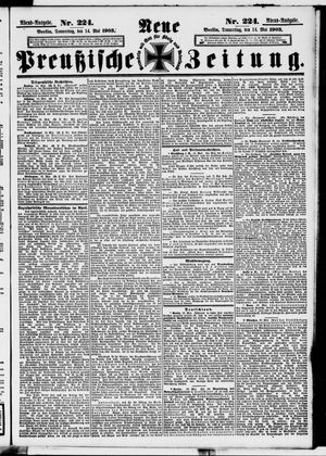 Neue preußische Zeitung vom 14.05.1903