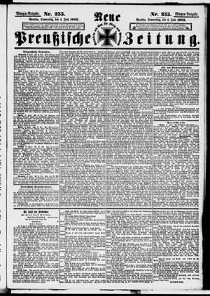 Neue preußische Zeitung vom 04.06.1903