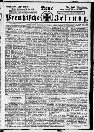 Neue preußische Zeitung vom 11.06.1903