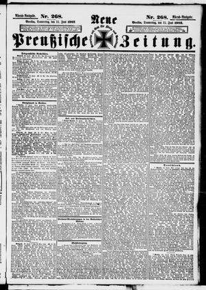 Neue preußische Zeitung vom 11.06.1903