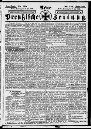 Neue preußische Zeitung vom 18.06.1903
