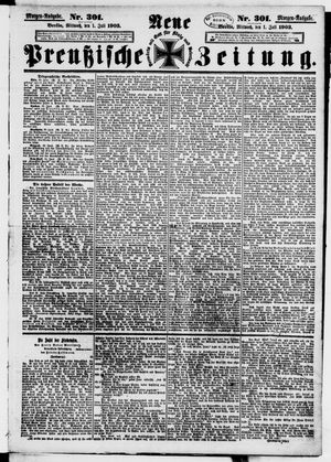 Neue preußische Zeitung vom 01.07.1903