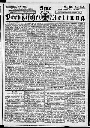 Neue preußische Zeitung vom 11.07.1903