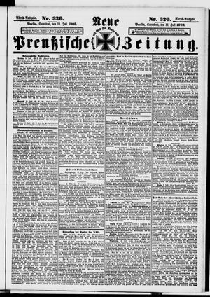 Neue preußische Zeitung vom 11.07.1903