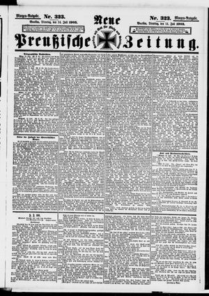 Neue preußische Zeitung vom 14.07.1903
