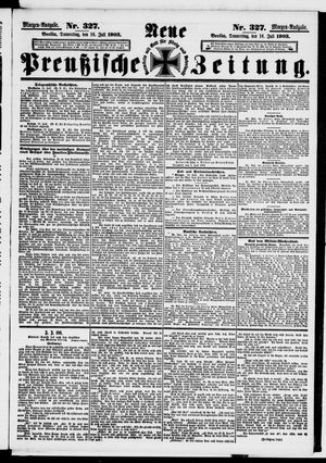 Neue preußische Zeitung vom 16.07.1903