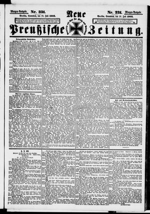 Neue preußische Zeitung vom 18.07.1903