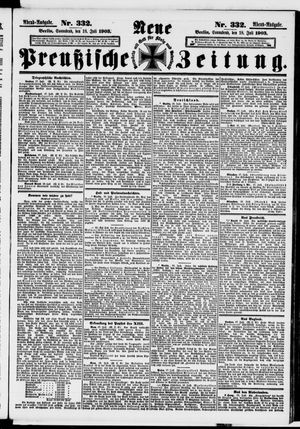 Neue preußische Zeitung vom 18.07.1903