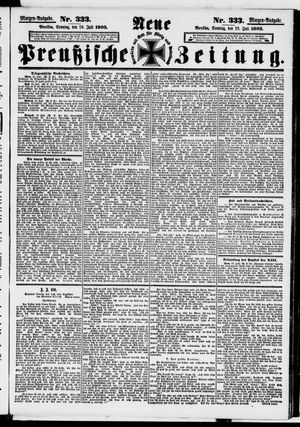Neue preußische Zeitung vom 19.07.1903