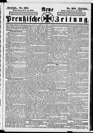Neue preußische Zeitung vom 20.07.1903