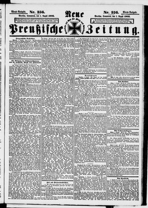 Neue preußische Zeitung vom 01.08.1903