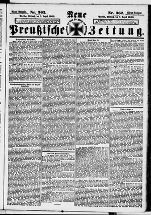 Neue preußische Zeitung vom 05.08.1903