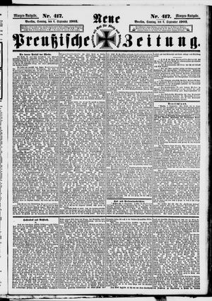 Neue preußische Zeitung vom 06.09.1903