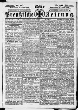 Neue preußische Zeitung vom 27.10.1903