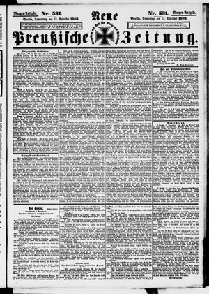 Neue preußische Zeitung vom 12.11.1903