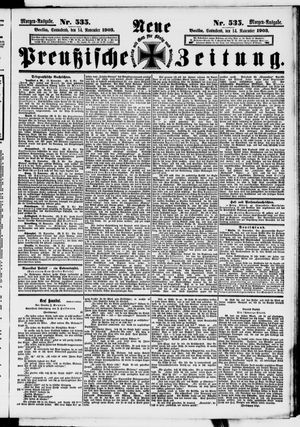 Neue preußische Zeitung vom 14.11.1903