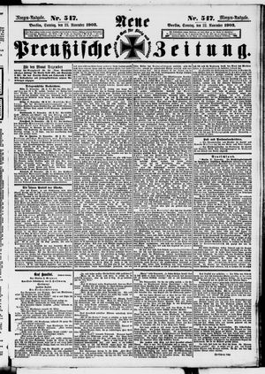 Neue preußische Zeitung vom 22.11.1903