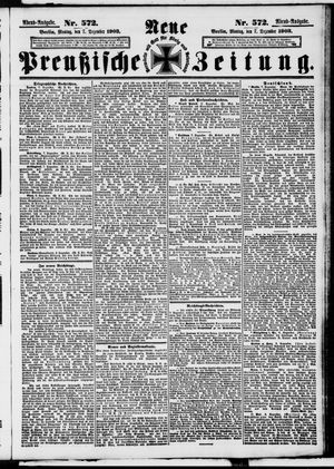 Neue preußische Zeitung vom 07.12.1903