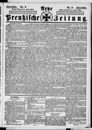 Neue preußische Zeitung vom 06.01.1904