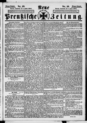Neue preußische Zeitung vom 09.01.1904