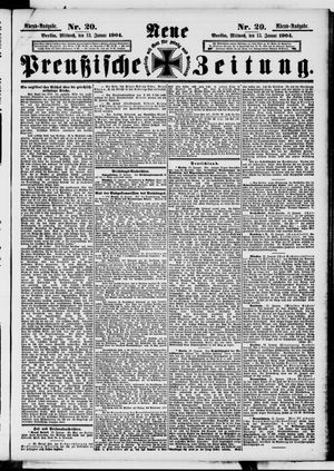 Neue preußische Zeitung vom 13.01.1904