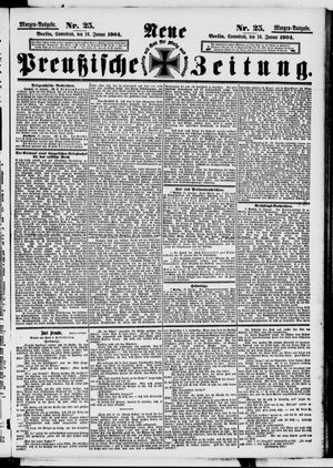 Neue preußische Zeitung vom 16.01.1904