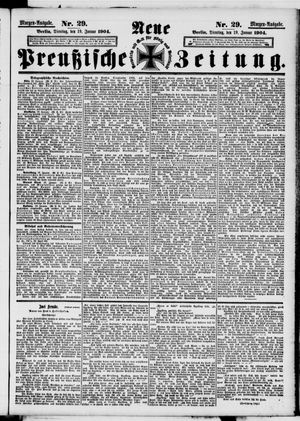 Neue preußische Zeitung vom 19.01.1904