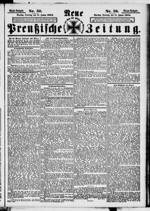 Neue preußische Zeitung vom 19.01.1904