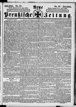 Neue preußische Zeitung vom 23.01.1904