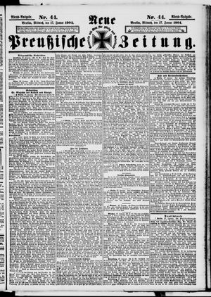Neue preußische Zeitung vom 27.01.1904