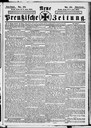 Neue preußische Zeitung vom 29.01.1904