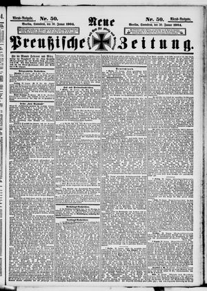 Neue preußische Zeitung vom 30.01.1904