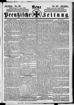 Neue preußische Zeitung vom 05.02.1904