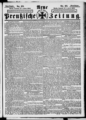 Neue preußische Zeitung vom 06.02.1904