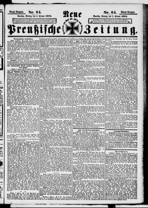 Neue preußische Zeitung vom 08.02.1904