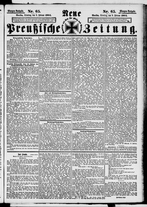 Neue preußische Zeitung vom 09.02.1904