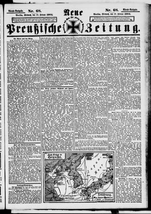 Neue preußische Zeitung on Feb 10, 1904