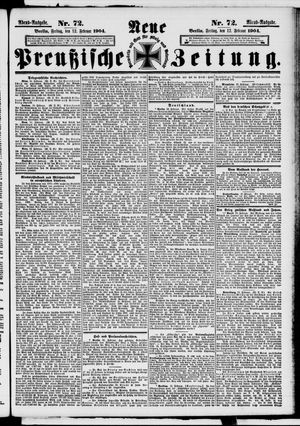 Neue preußische Zeitung vom 12.02.1904