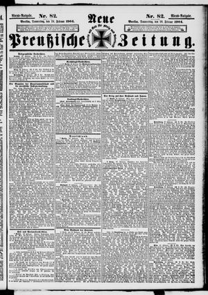 Neue preußische Zeitung vom 18.02.1904