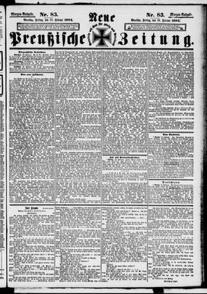 Neue preußische Zeitung vom 19.02.1904
