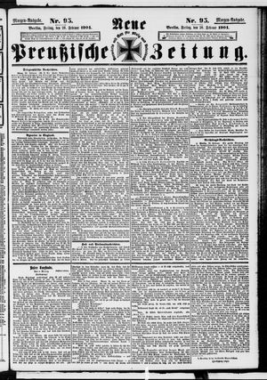 Neue preußische Zeitung vom 26.02.1904