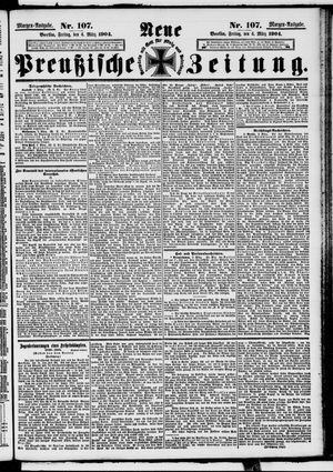 Neue preußische Zeitung vom 04.03.1904